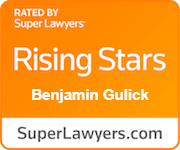 Rated by Super Lawyers Rising Stars Benjamin Gulick